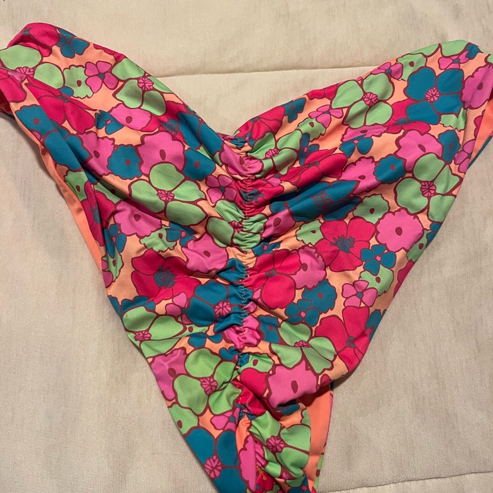 Frankies Bikinis floral bikini bottoms - Picture 2 of 4
